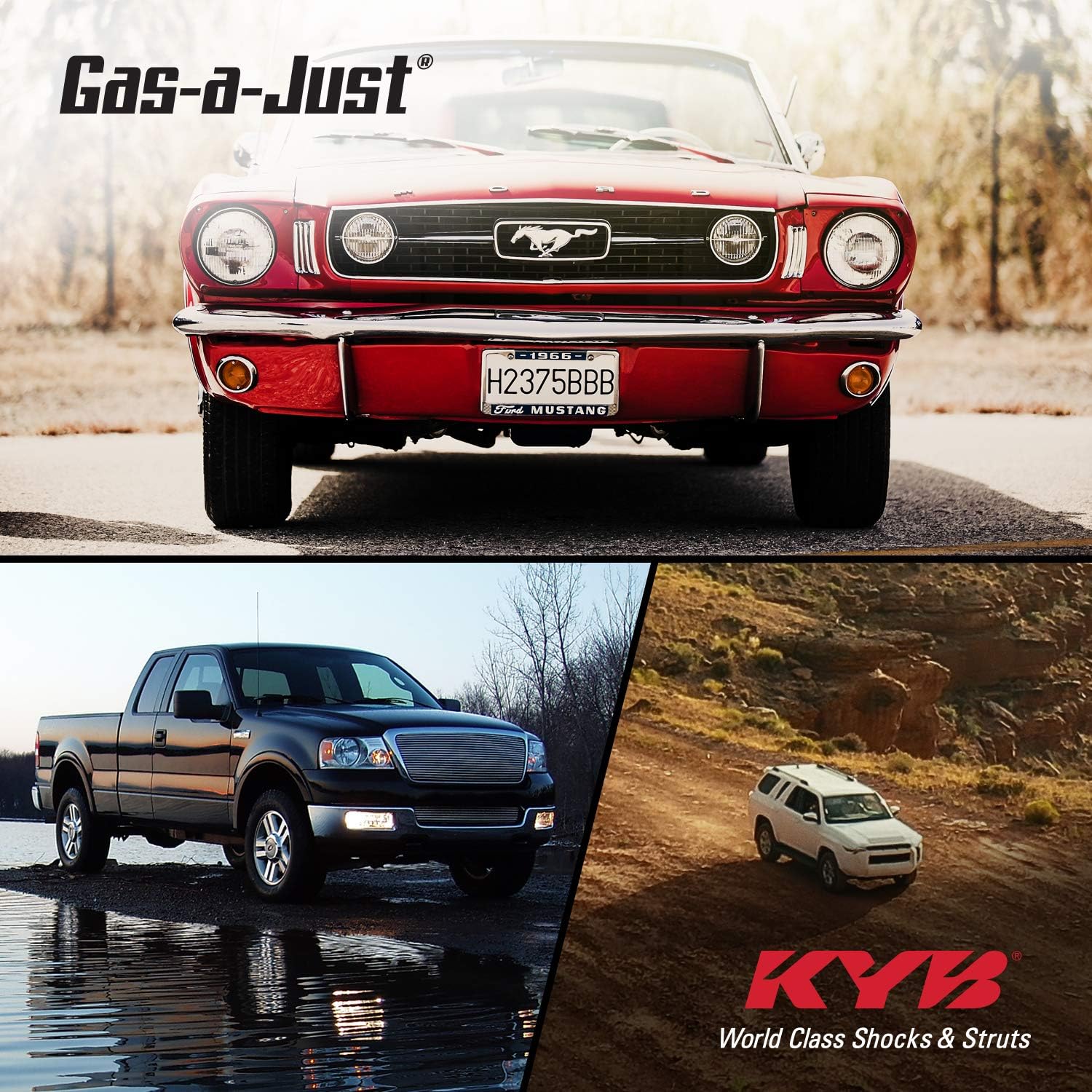 KYB Gas-a-Just Shock Absorber KG5415