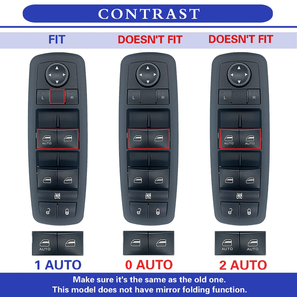 Dorman Power Window Switch 901-486 for 2011-2016 Dodge Journey