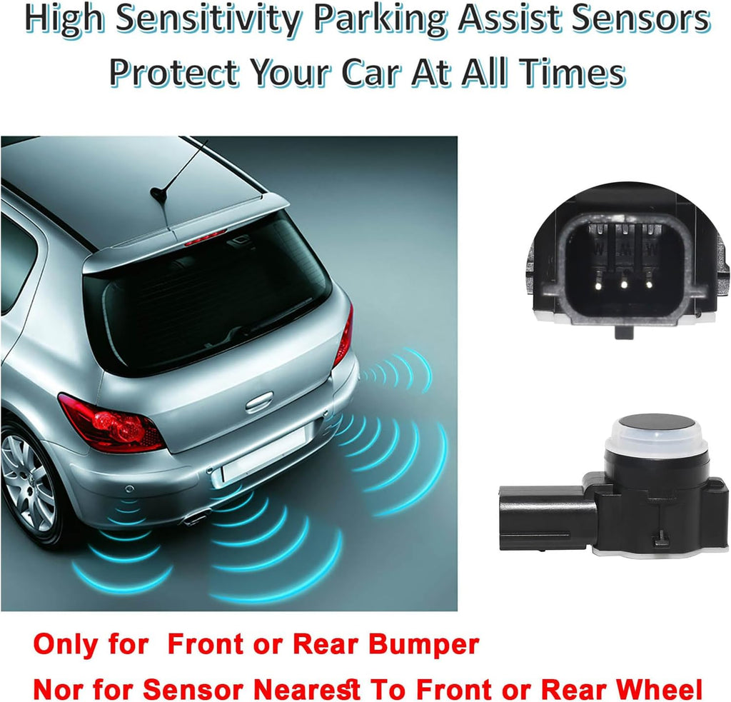 TadiBrothers Universal Parking Backup Sensor System with Sound TB-S058 for Cars & Trucks