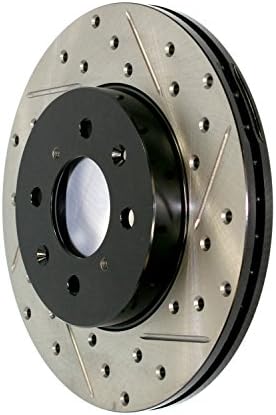 StopTech Sport Drilled & Slotted Rear Left Brake Rotor 127.34072L for BMW 128i 328i
