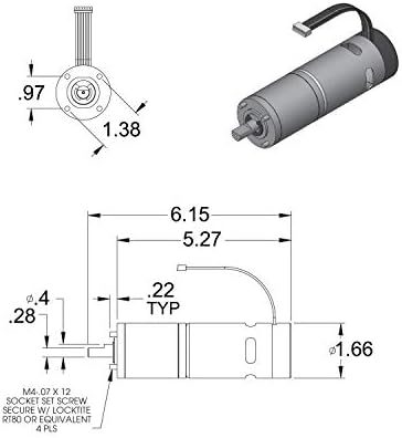 AP Products 014-287298 In-Wall Slide-Out Motor, High Torque 500:1