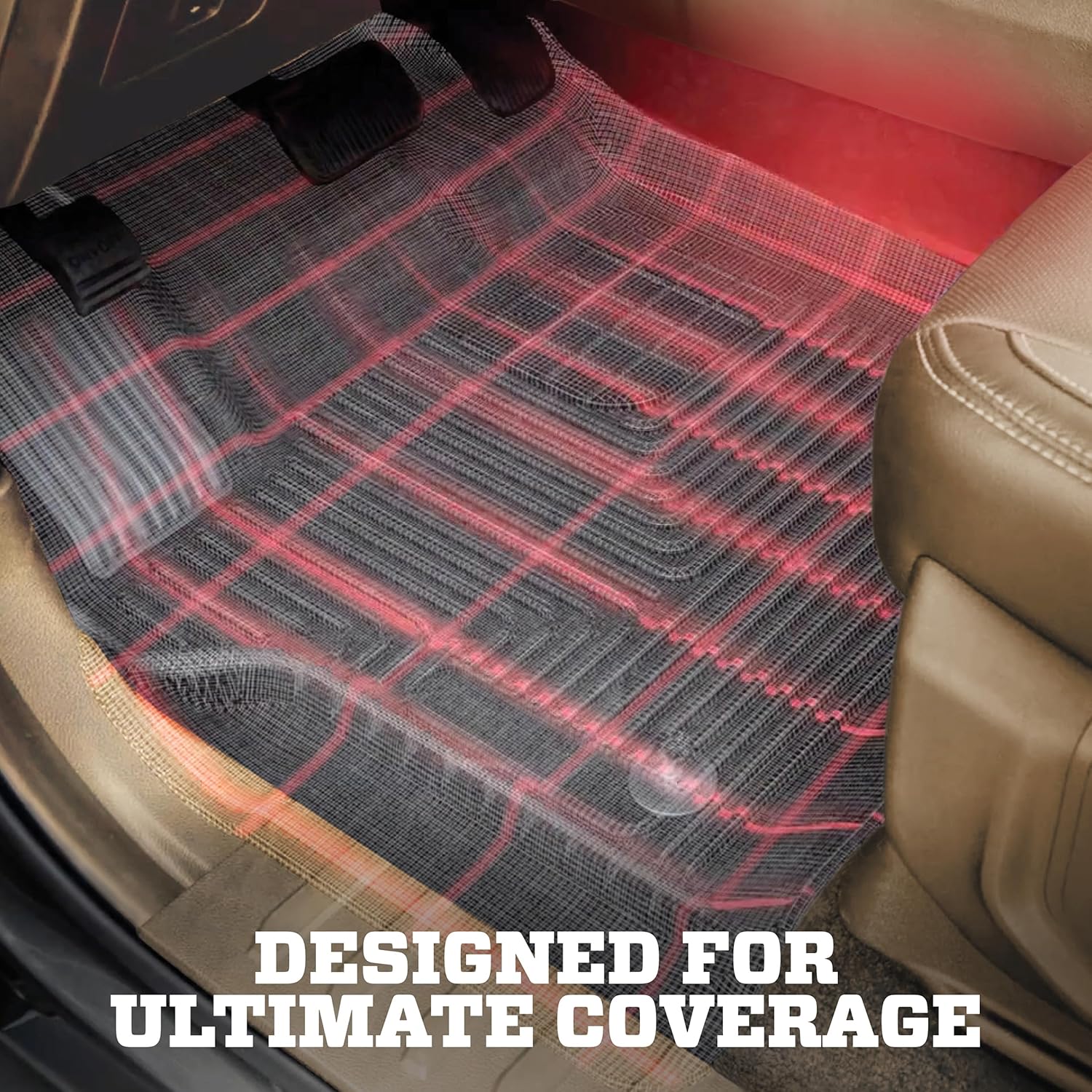 Husky Liners 52191 X-act Contour Floor Liner Fits 17-20 Elantra 2 pcs