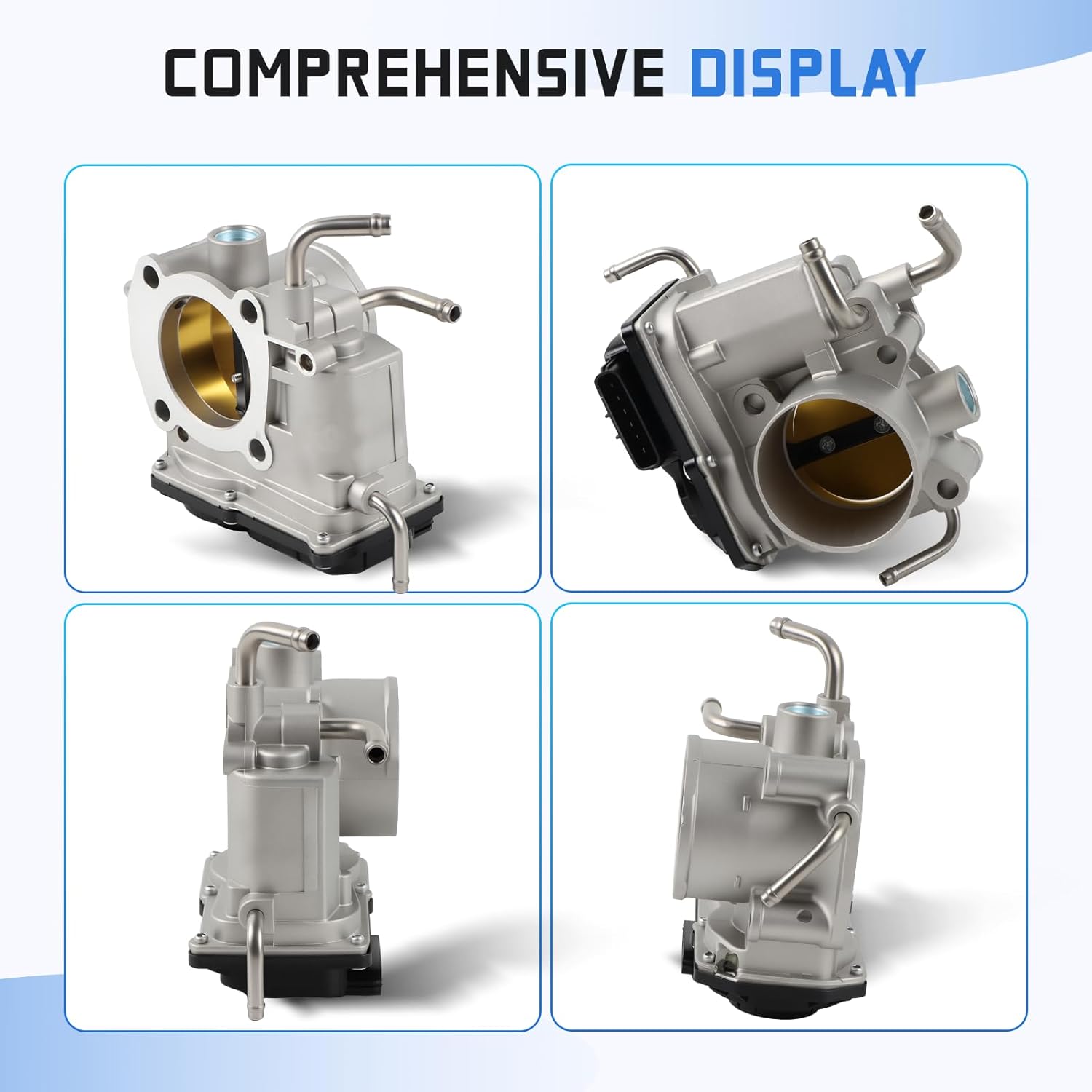 Premium Aftermarket Throttle Body 22030-28070 for 02-06 Toyota Camry & Highlander 2.4L