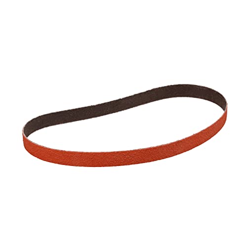 3M 777F Abrasive Cloth Belt 1/2" x 24" 40 Grit Ceramic Grain (Pack of 50)