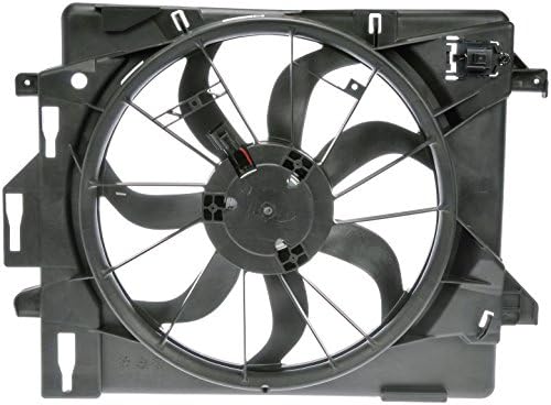 Dorman Radiator Fan Assembly 621-028 for 2008-2020 Dodge Grand Caravan, Chrysler Town & Country, VW Routan