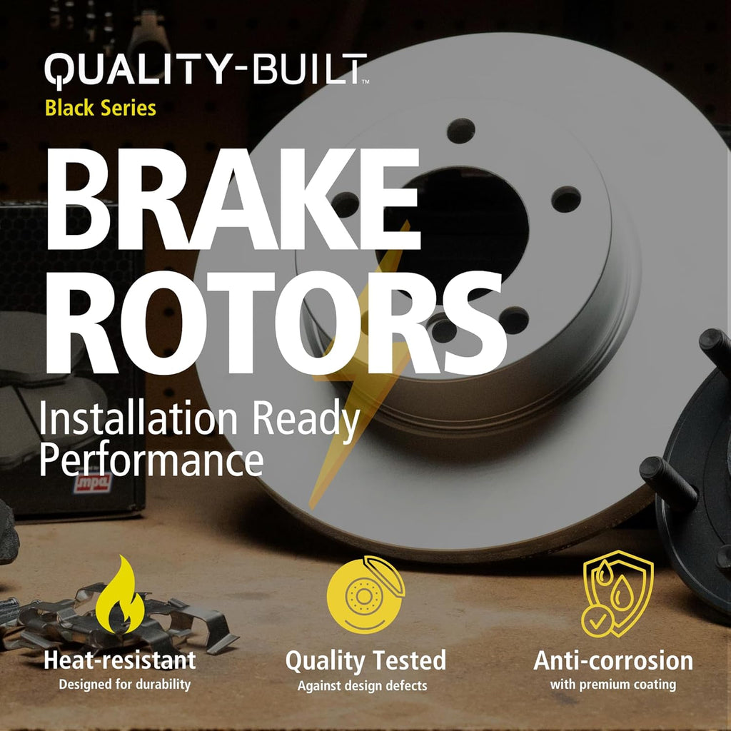 Midwest Motors Performance Rear Drilled Rotors S-31424 for 05-18 Hyundai Sonata Kia Optima