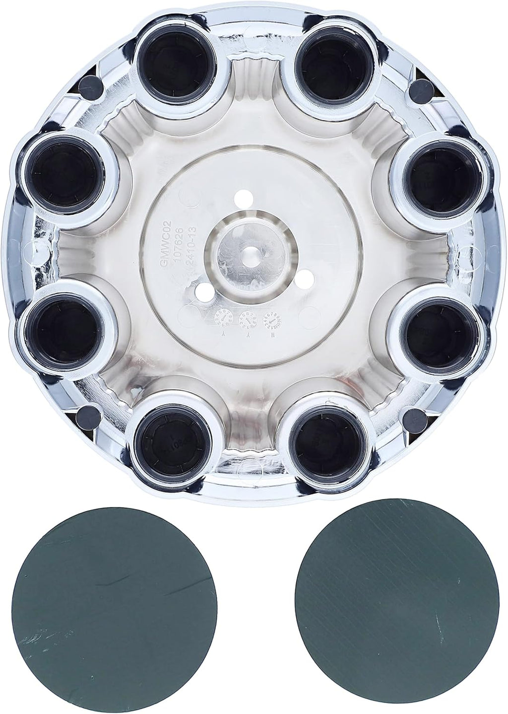 Dorman Wheel Center Cap 909-002 for 2001-2007 Silverado & Sierra 2500 HD 8-Lug