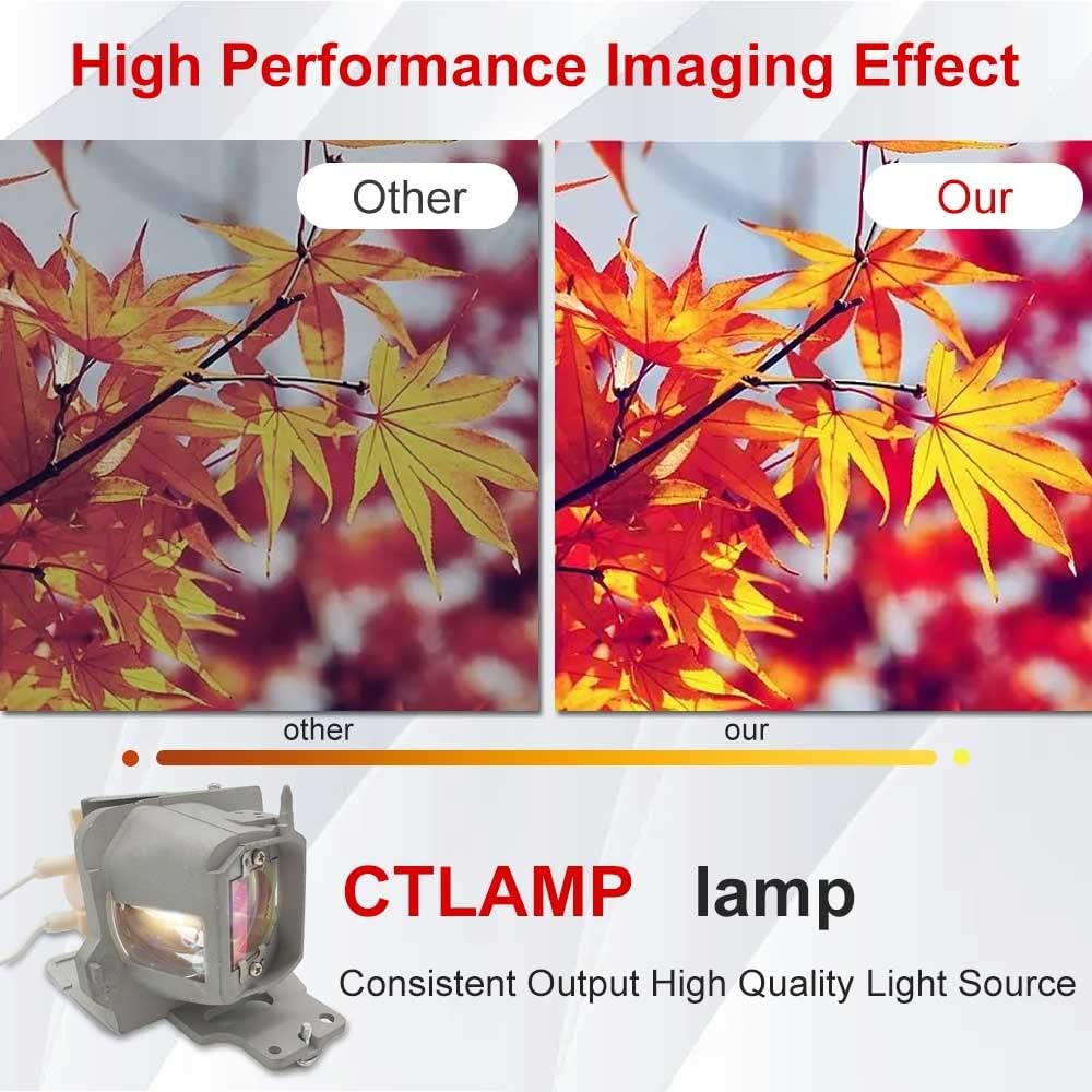 Optoma Compatible Projector Lamp BL-FU200D SP.7D101GC01 with Housing for S343 X343 W335