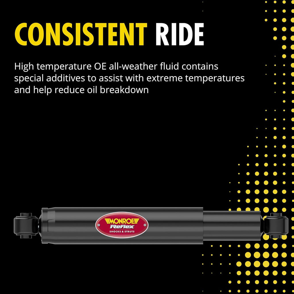 Monroe Reflex 911527 Monotube Front Shock Absorber for 06-10 Hummer H3 H3T