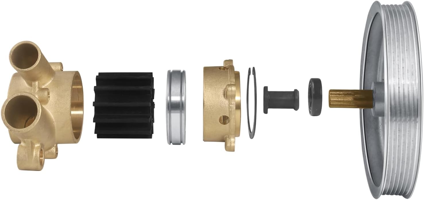 Volvo Penta Raw Water Sea Pump 21214599 for 4.3L 5.0L 5.7L Marine Engines