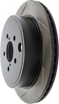 StopTech Slotted Rear Right Brake Rotor 126.47031SR for 13-18 Subaru BRZ & 10-14 Legacy
