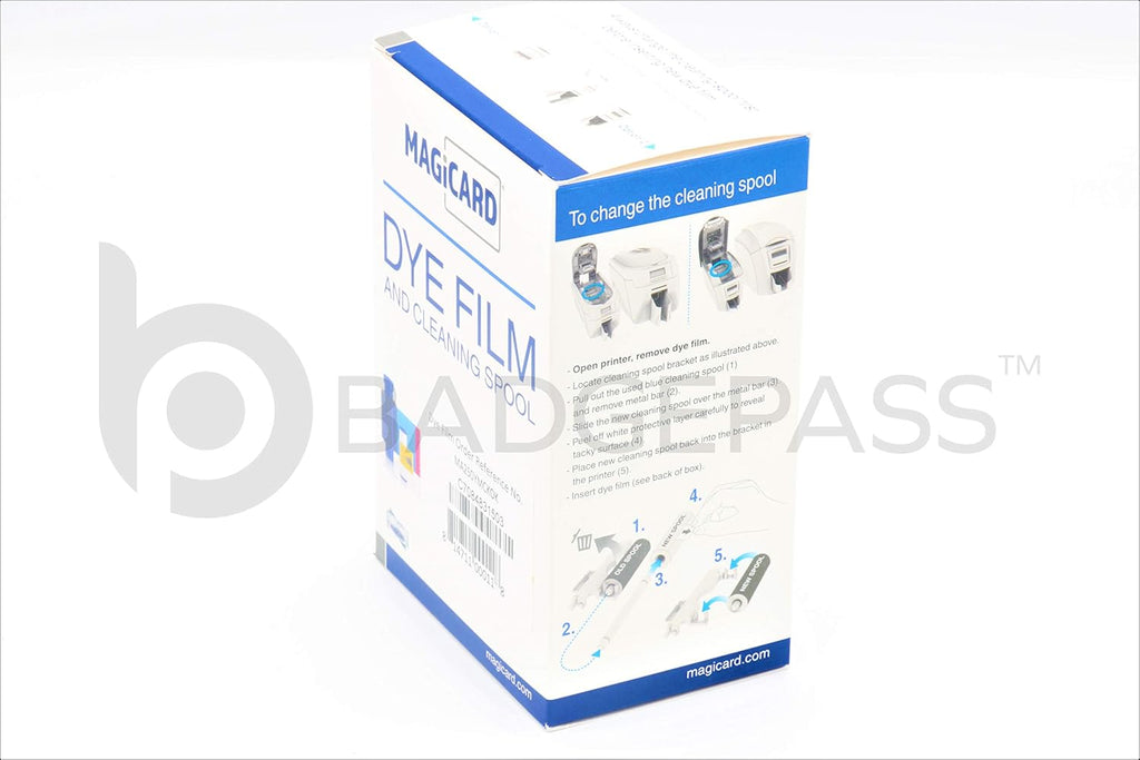 Magicard MA250YMCKOK YMCKOK Color Ribbon & Card Bundle for Enduro 3E & Rio Pro