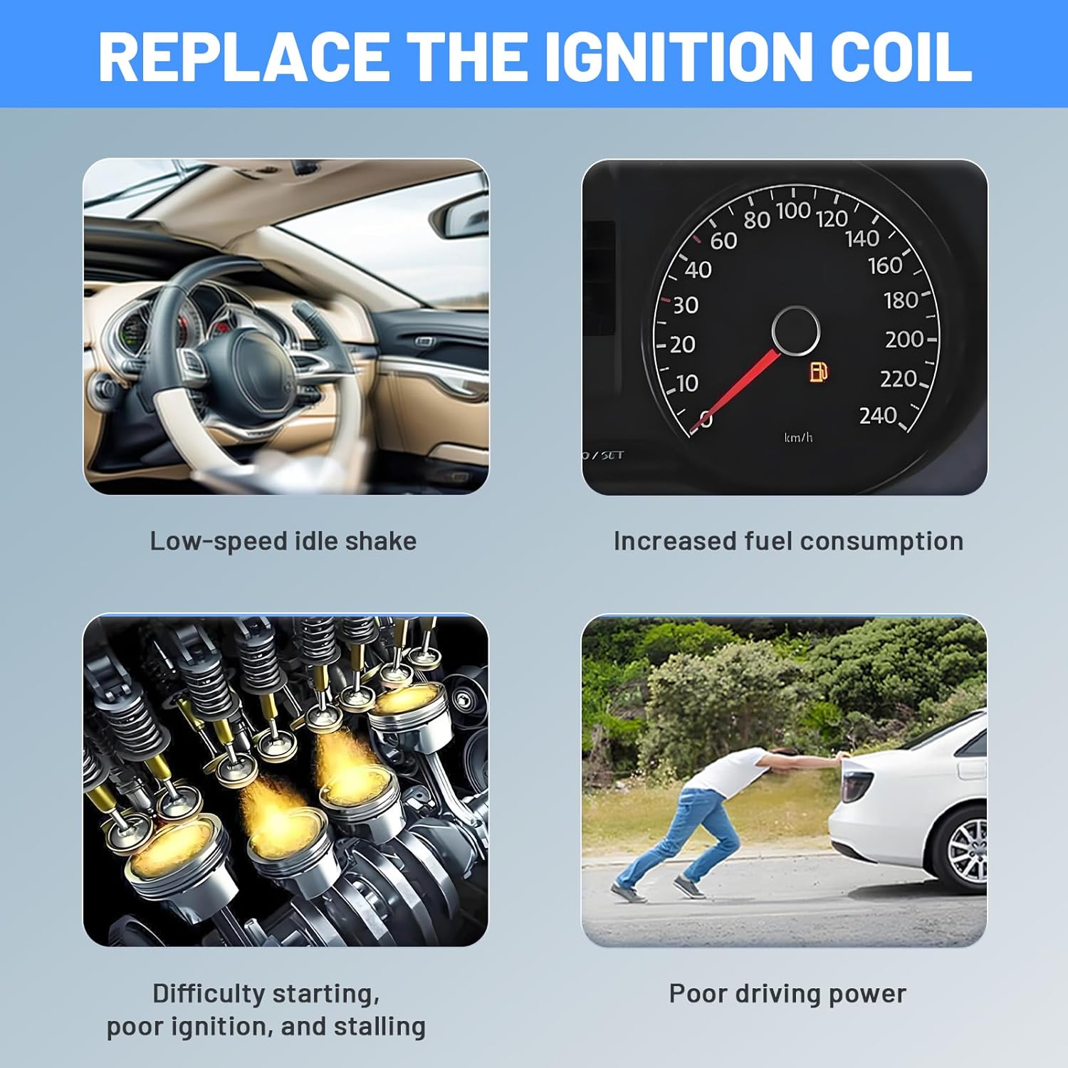 Premium Ignition Coil 2769060601 for Mercedes-Benz C350 E350 ML350 S550