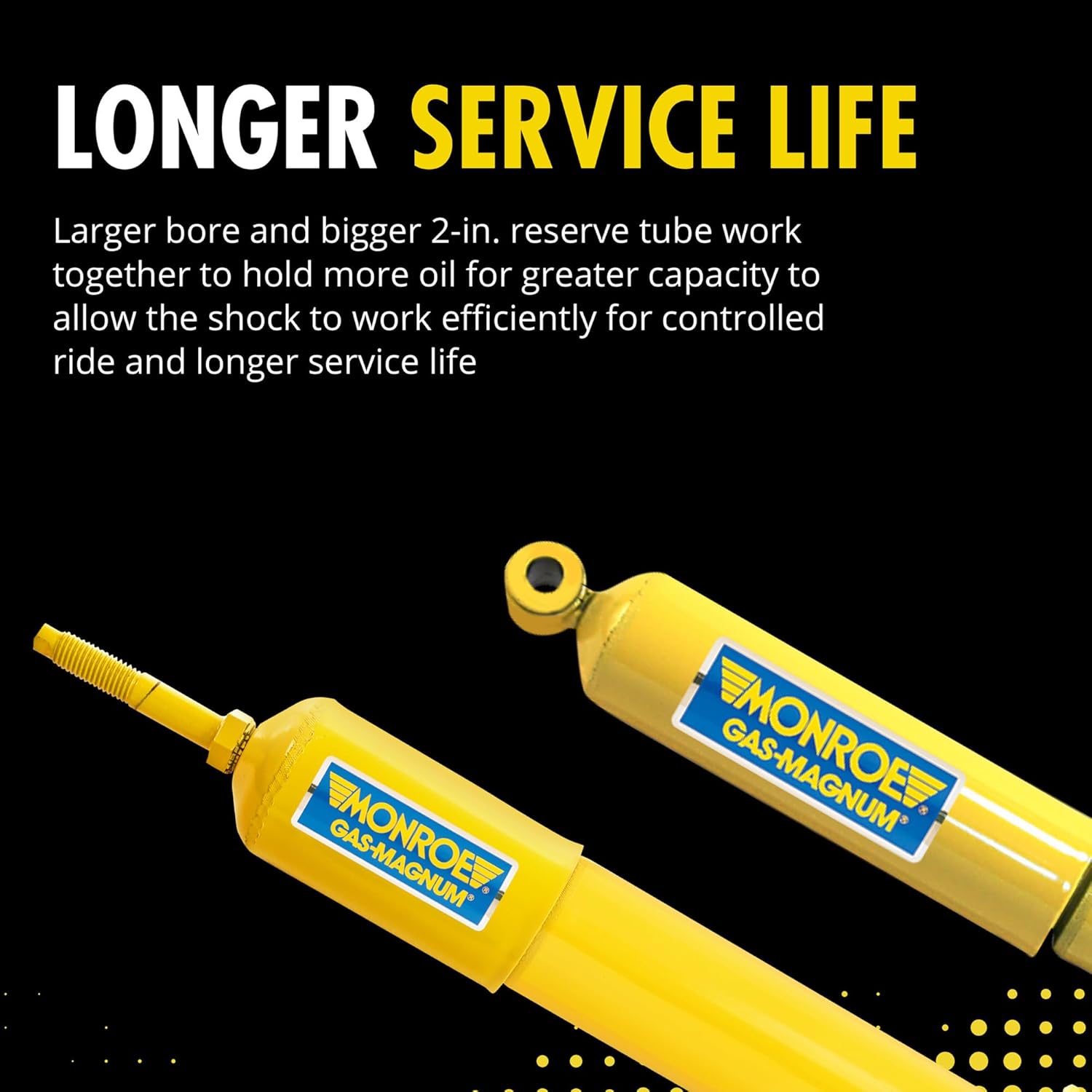 Monroe Gas-Magnum Front Shock Absorber 34534 for 2013-2016 Ram 3500