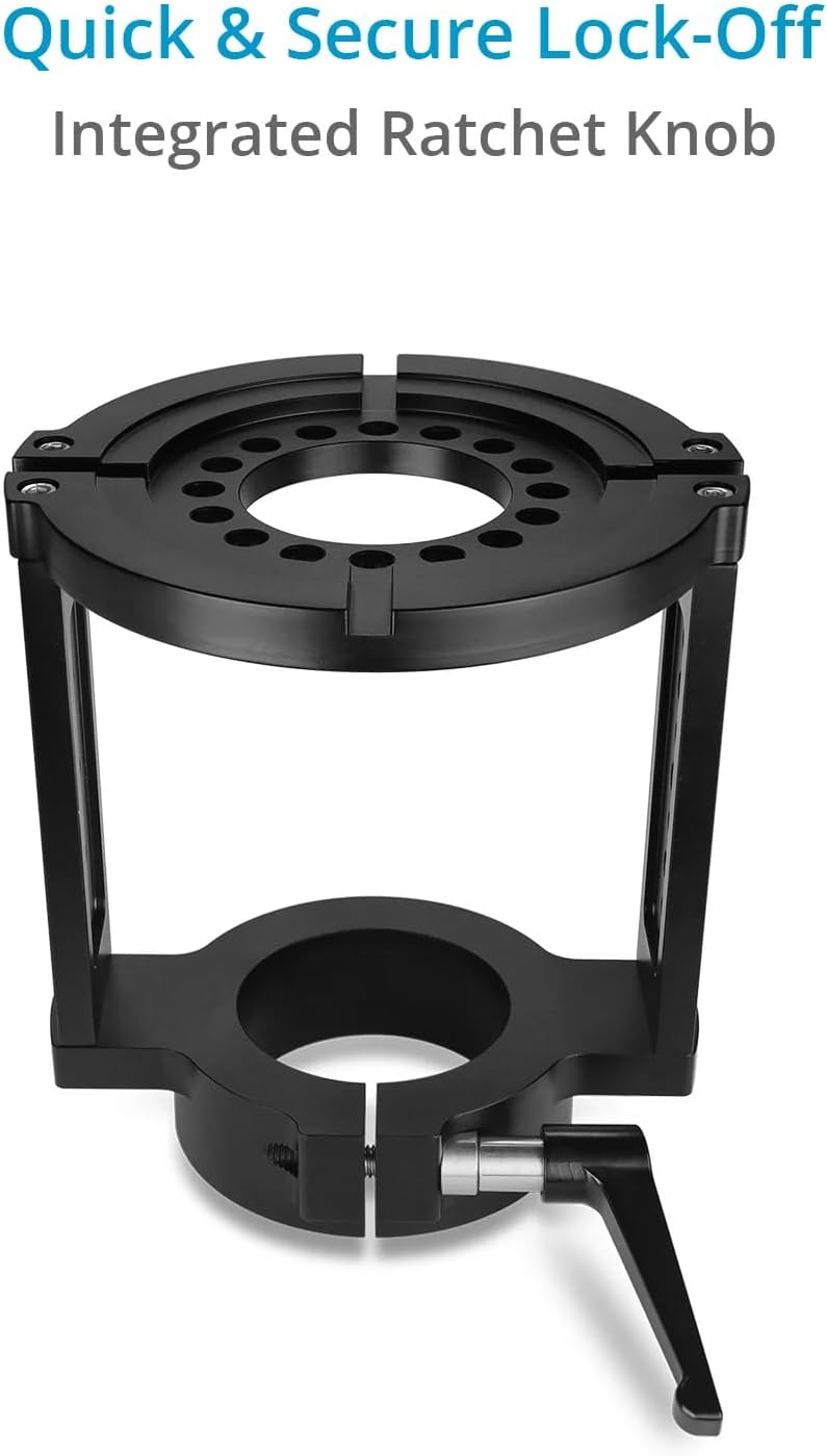 Proaim Heavy-Duty Telescopic Stand P-JS with 33mm Mast for Camera Jib Cranes (90kg/198lb)