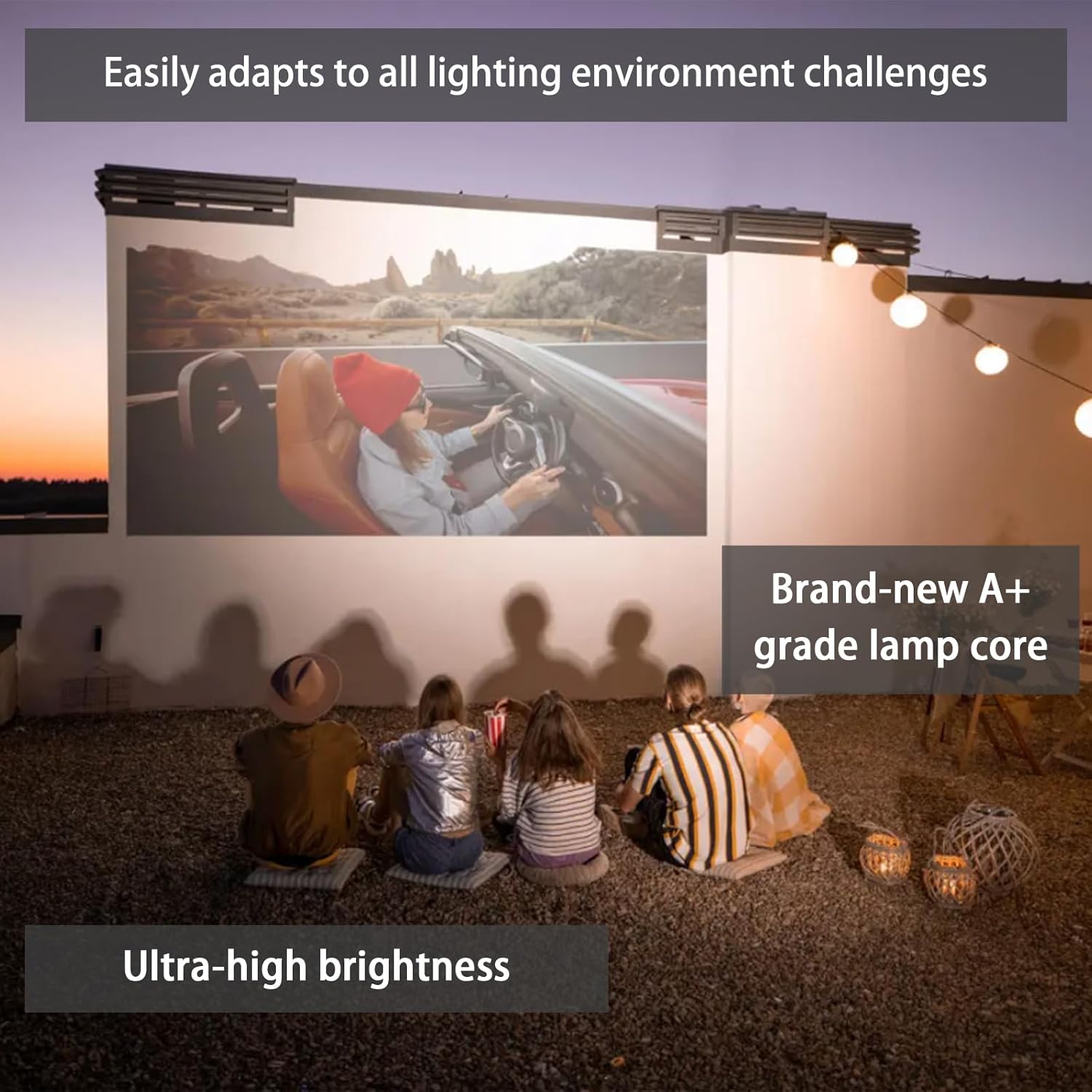 Aftermarket Projector Lamp ET-LAD40W for Panasonic PT-D4000 PT-D4000U PT-D4000E