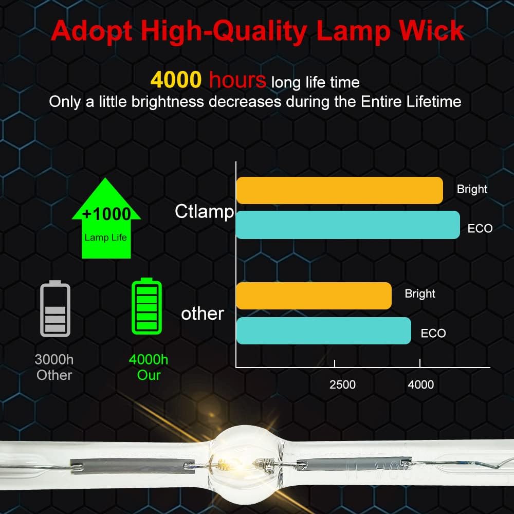 Optoma Compatible Projector Lamp BL-FU200D SP.7D101GC01 with Housing for S343 X343 W335