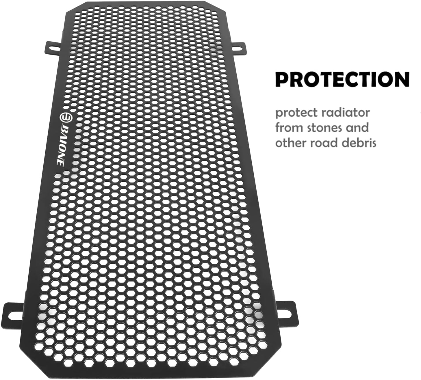 Midwest Motors Radiator Grille Guard MM-Z900-RG for Kawasaki Z900 2017-2024