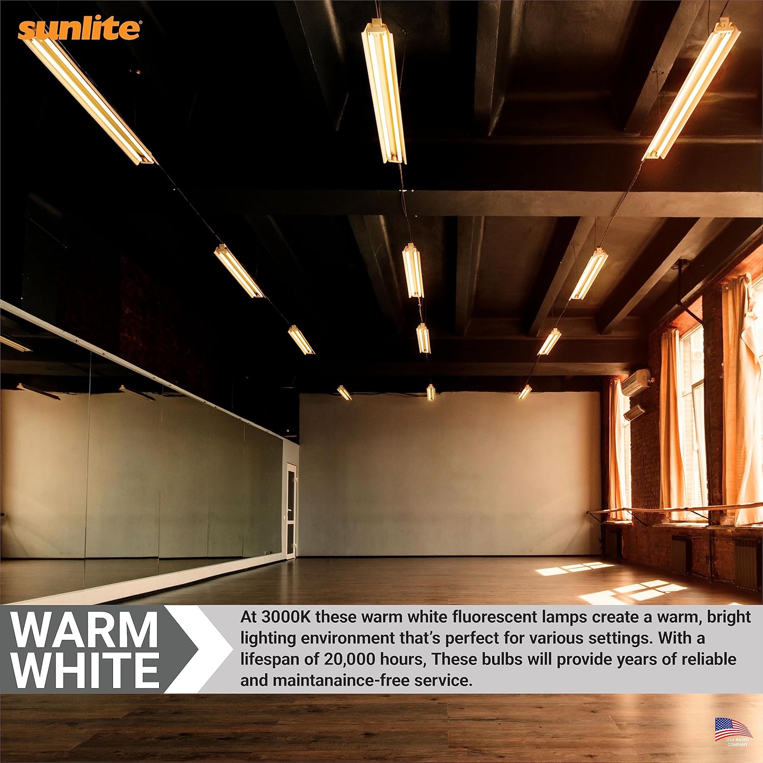 Sunlite 40-Pack F21T5/841 21W T5 Linear Fluorescent Lamp 4100K Cool White