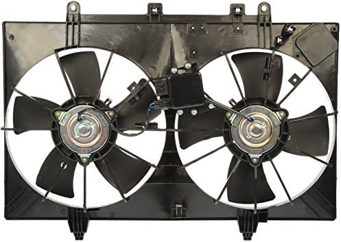 Dorman 621-243 Dual Radiator Fan Assembly with Controller for Infiniti M35 2006-2008, M45 2006-2010