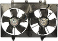 Dorman 621-243 Dual Radiator Fan Assembly with Controller for Infiniti M35 2006-2008, M45 2006-2010