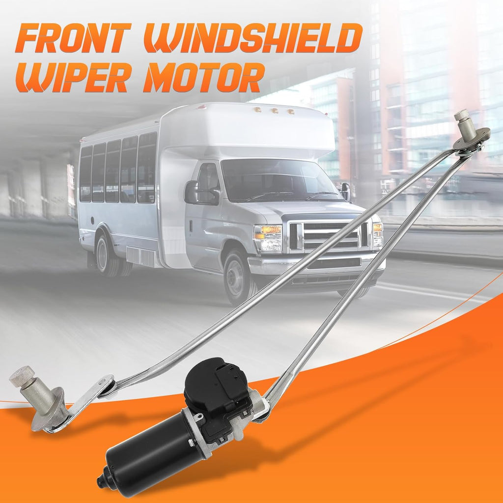 Midwest Motors Windshield Wiper Motor 3W7Z17508AA for 03-11 Ford Crown Victoria & 05-14 E-Series
