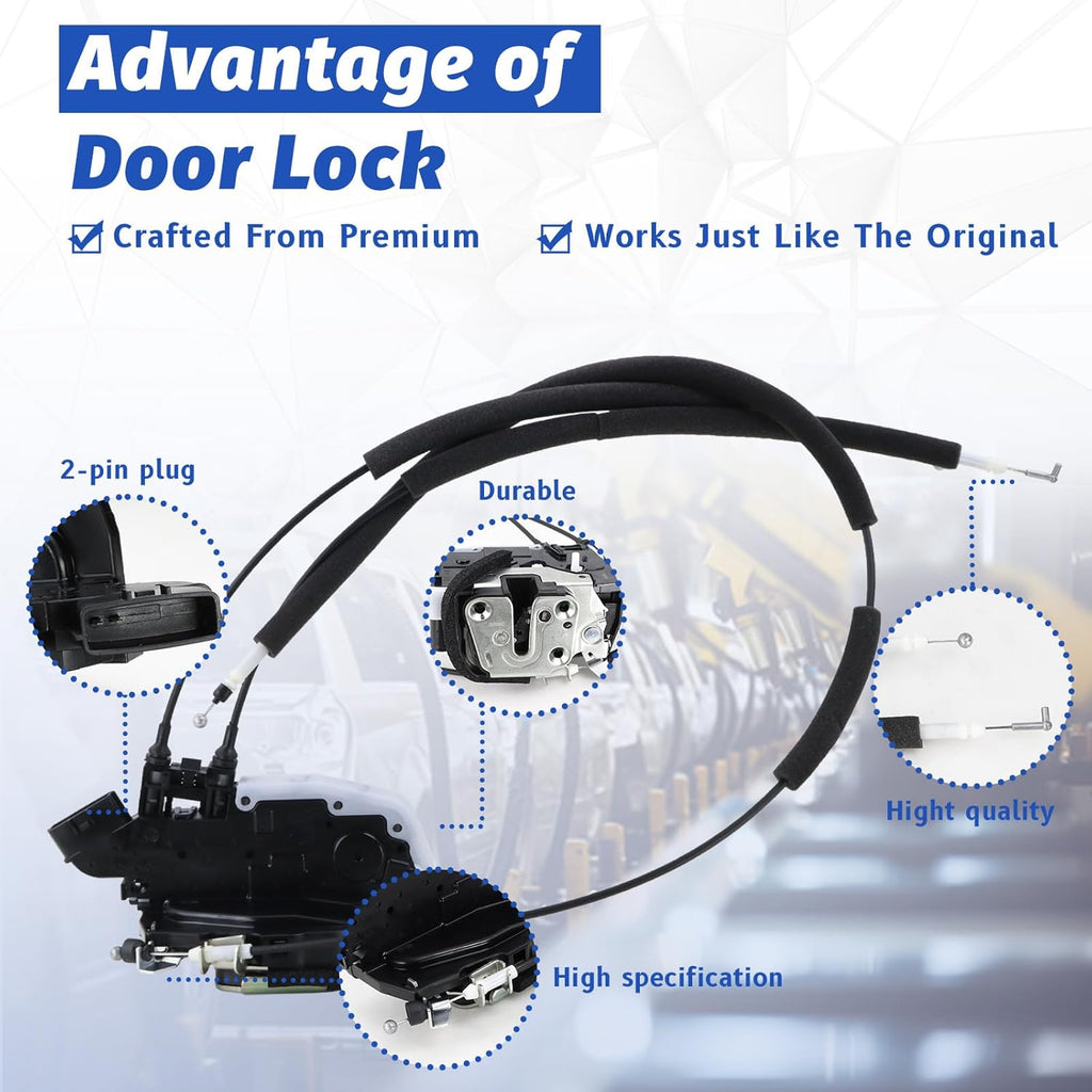 Dorman Rear Left Door Lock Actuator 937-268 for Nissan Rogue 2008-2015