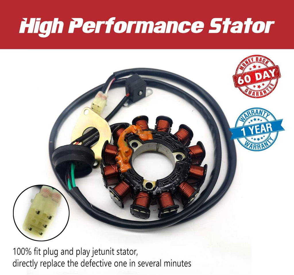 Yamaha Magneto Stator 66V-85510-00-00 for GP1200R XLT1200 XL1200 1999-2005