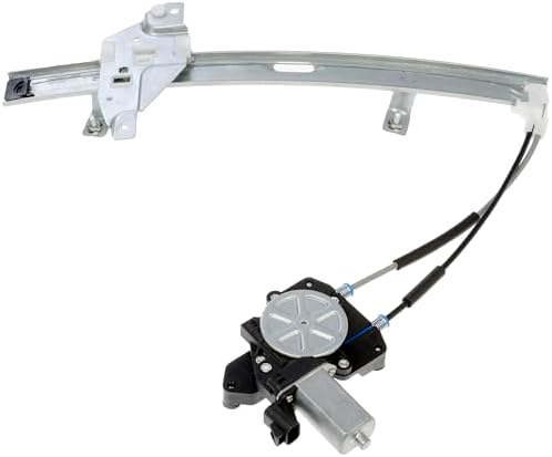 Aftermarket Front Right Passenger Side Power Window Regulator with Motor 741-638 for 1997-2004 Buick Regal