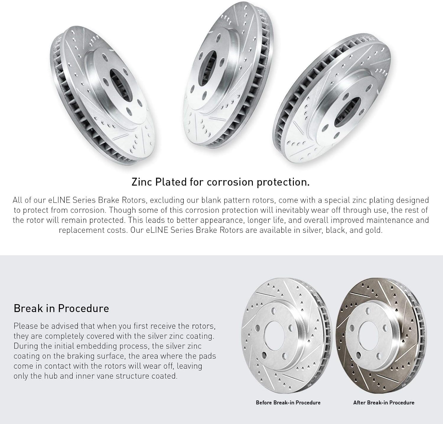 R1 Concepts eLINE Rear Brake Rotors & Ceramic Pads REB.58011.02 for 14-21 Jeep Cherokee & 15-17 Chrysler 200