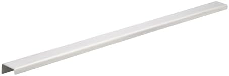 Richelieu Contemporary 25-Inch Stainless Steel Edge Pull BP57625170 for Modern Cabinetry