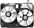 TYC 620970 Toyota Sienna Dual Radiator and Condenser Fan Assembly