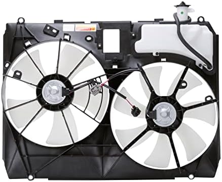 TYC 620970 Toyota Sienna Dual Radiator and Condenser Fan Assembly