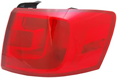 TYC Left Outer Tail Light Assembly 11-11862-00-9 for 2011-2018 Volkswagen Jetta