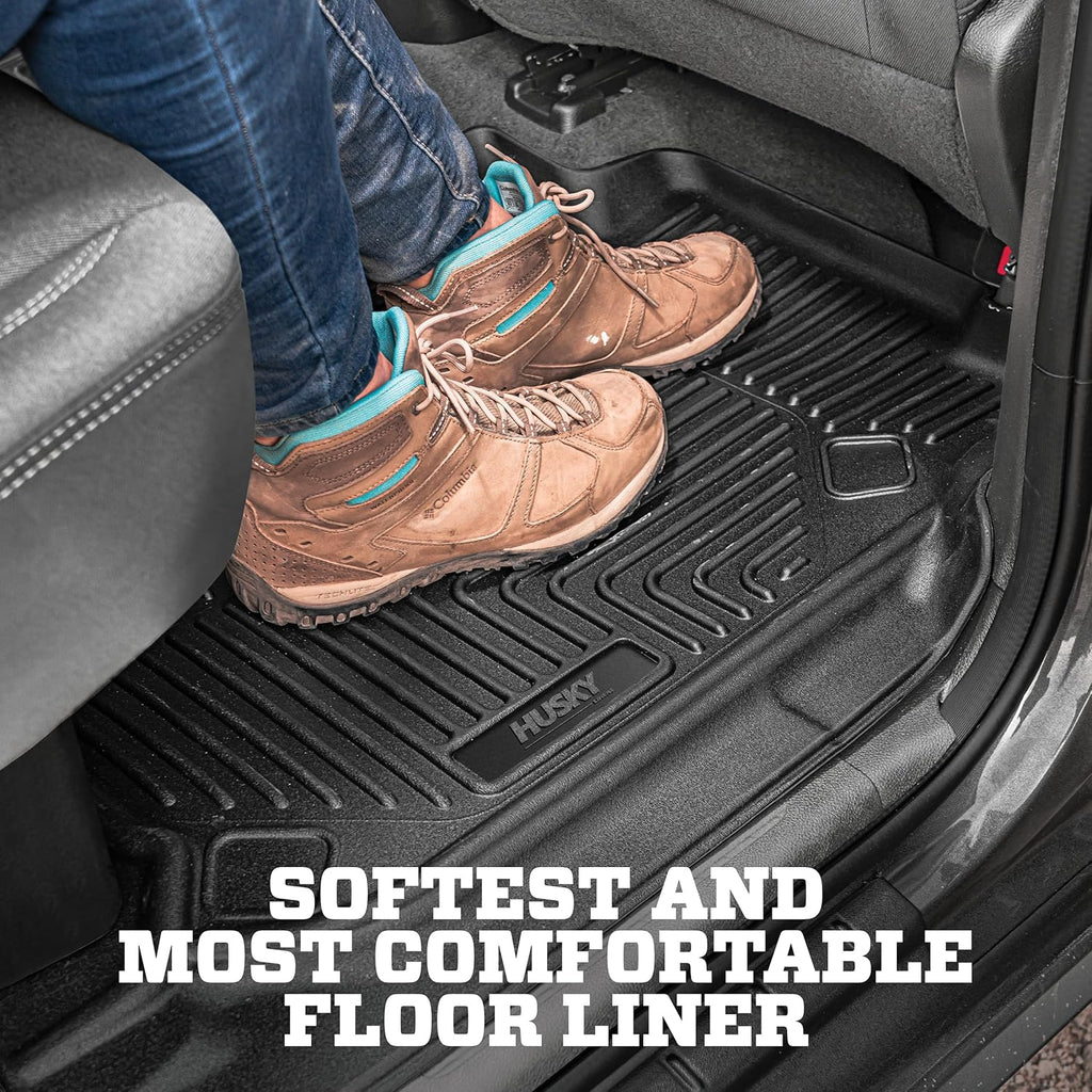 Husky Liners 52191 X-act Contour Floor Liner Fits 17-20 Elantra 2 pcs