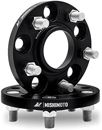 Mishimoto 40mm Wheel Spacer Pair MMWS-001-400BK for 2015-2024 Ford Mustang