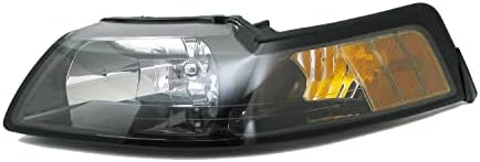 TYC Left CAPA Certified Headlight Assembly 20-5696-91-9 for 01-04 Ford Mustang
