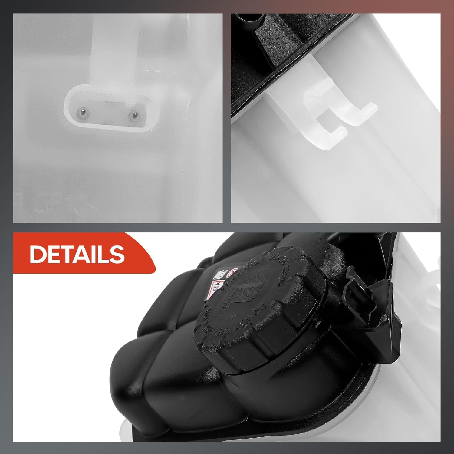 Unbranded Coolant Expansion Tank 1665000049 for 2012-2019 Mercedes ML GLE GL GLS