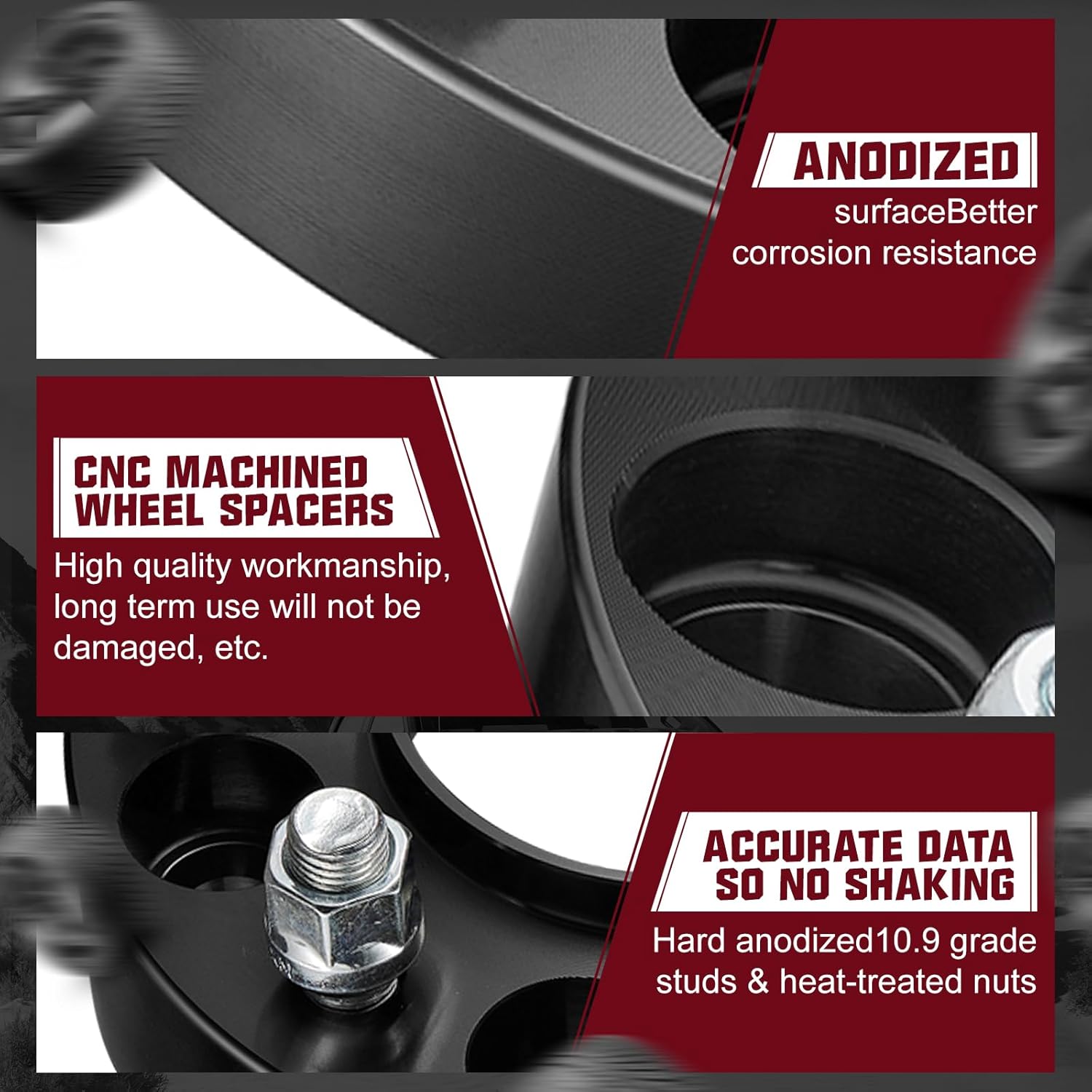 CNSPEED 20mm Hubcentric Wheel Spacer Kit ZH00B142 for BMW F-Chassis 3/4/5 Series