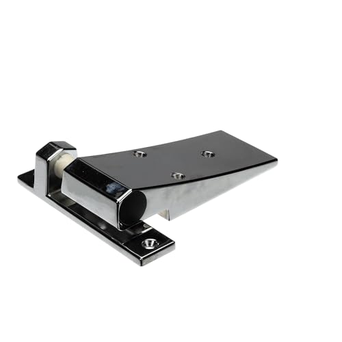 Kason 1256-V00004C Cam-Rise Hinge Smooth Face Chrome Flush for Walk-In Coolers