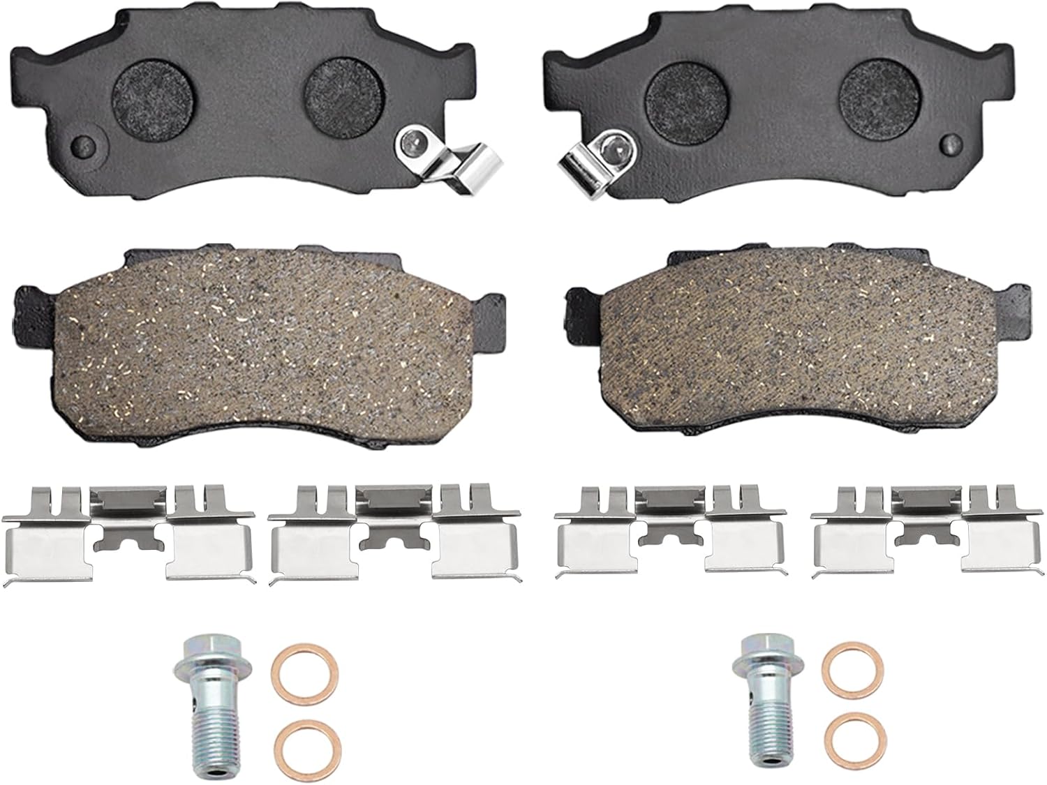 Midwest Motors Front Right Passenger Brake Caliper with Bracket 45018-TR3-A00 for 2012-2015 Honda Civic 1.8L HF LX
