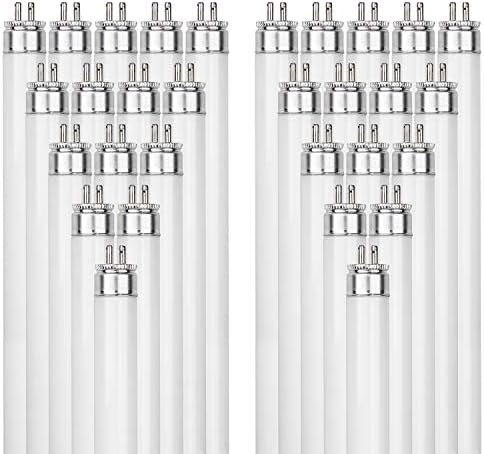 Sunlite 40-Pack F21T5/841 21W T5 Linear Fluorescent Lamp 4100K Cool White