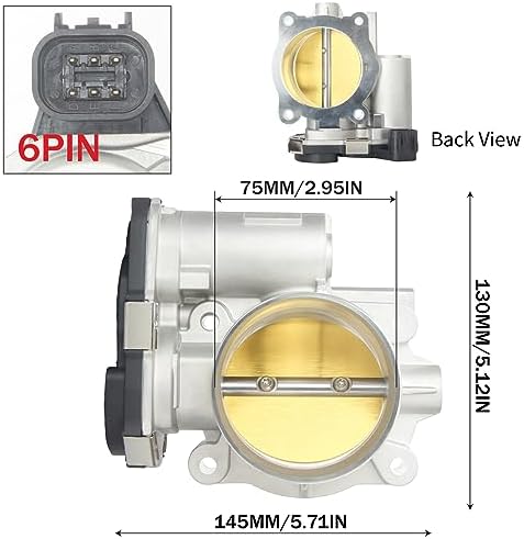 Autopart Premium Throttle Body 12616994 for 2010-2011 Equinox Terrain 3.0L