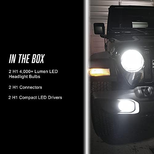 ORACLE Lighting 9012 - 4,000+ Lumen LED Light Bulb Conversion Kit (Pair)