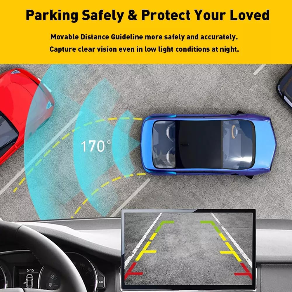 Aftermarket Rear View Backup Camera 56054058AH for 2011-2014 Chrysler 300 & Dodge Charger