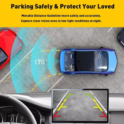 Aftermarket Rear View Backup Camera 56054058AH for 2011-2014 Chrysler 300 & Dodge Charger