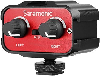 Saramonic 2-Channel Camera Audio Mixer SR-AX100 for DSLR & Mirrorless Cameras