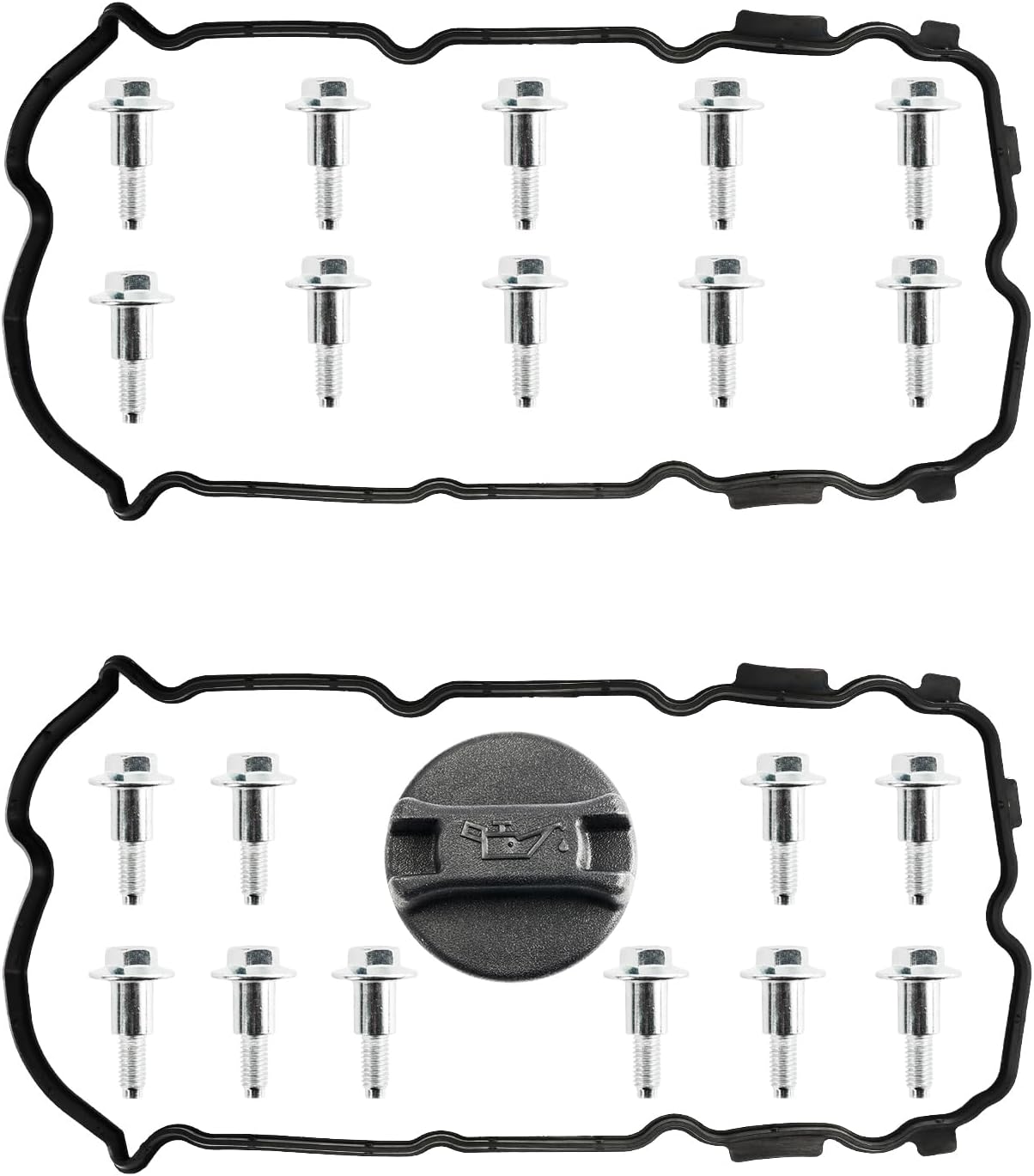 Dorman 264-996 Engine Valve Cover - Right (Rear) for 2009-2014 Nissan Murano / Quest 3.5L V6