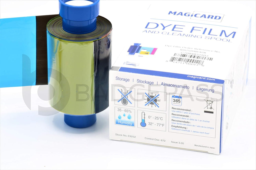 Magicard MA250YMCKOK YMCKOK Color Ribbon & Card Bundle for Enduro 3E & Rio Pro