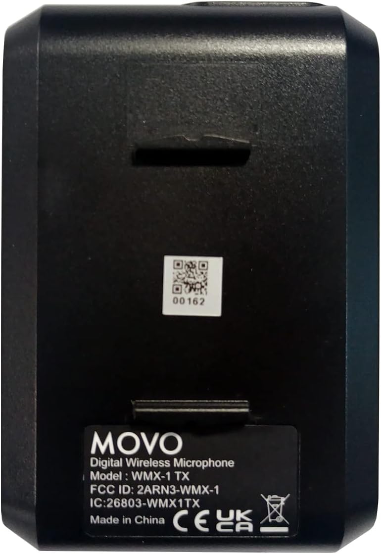 Movo EDGE-DI Wireless Lavalier Microphone System for iPhone and iPad (Lightning Connector)
